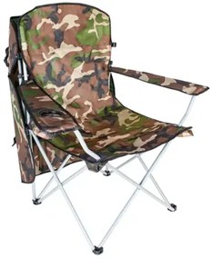 JAKS Scaun de pescuit cu baldachin Panama camo 23672