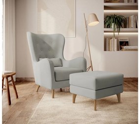 Fotoliu Calimero I  (gri + fag). 1099343