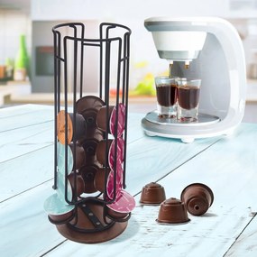 Suport pentru capsule de cafea negru Radka – Orion