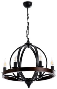 Lustră pe lanț KYOLN 6xE14/40W/230V