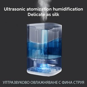Umidificator cu ultrasunete Xiaomi Lydsto F200, 25 W, Pana la 20 m², 200 ml/h, 5 L, 3 trepte, Alb