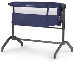 440386 Kinderkraft Pătuț 2-în-1 BEA, bleumarin