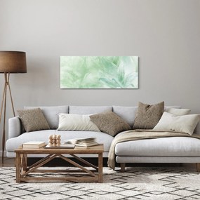 Tablou - Floare verde (120x50 cm)