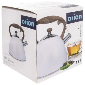 Ceainic Orion Wooden 3,5 l, alb