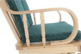 Fotoliu relaxant, material lemn de fag verde, RELAX GLIDER 87107