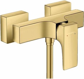 Baterie dus Hansgrohe Metropol auriu lucios