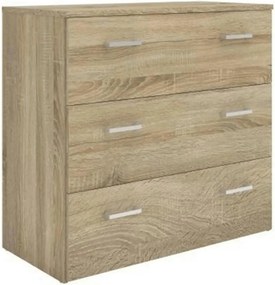 Comoda GARBO 3, stejar sonoma, PAL melaminat, 74x36x70 cm