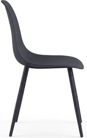Set de gradina OSAKA SIRVON - 2 scaune si masa rotunda, antracit