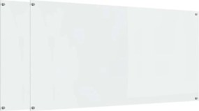 vidaXL Panou de bucătărie 2 pcs Transparent 120 x 60 cm