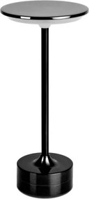 Lampă de birou LED reîncărcabilă NEW YORK, reglabilă, LED/1,8W/5V 1200 mAh, neagră