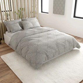 Lenjerie de pat din bumbac AZORIENT gri Dimensiune lenjerie de pat: 70 x 90 cm | 140 x 200 cm