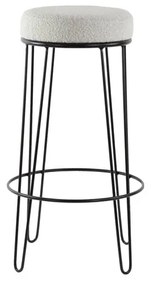 Scaun de bar alb Alice – Light &amp; Living