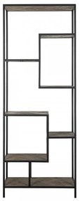 Etajera din stejar Herringbone 80x210 cm