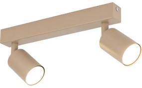 Spot NEX 2xGU10/10W/230V bej