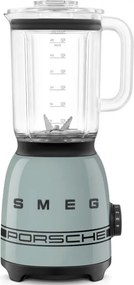 Blender Smeg Porsche BLF03PSGEU, 800 W, 1,5 l, 18 000 rpm, 4 programe, 4 viteze + Impuls, Otel inoxidabil, Verde