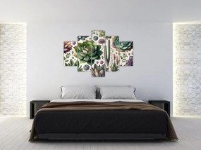 Tablou - Plante suculente (150x105 cm)