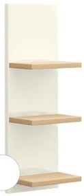 Etajera de baie suspendata, Memento Villeroy&amp;Boch, suprafata din sticla, 84x28x20.5cm, alb/gri, A26700MT