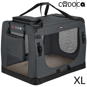 Deuba Geanta portabila pentru caini XL 82x59x59cm - antracit