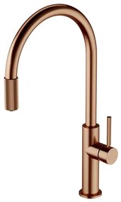 Baterie bucatarie cu sistem filtrare D1 cupru periat Omnires Switch