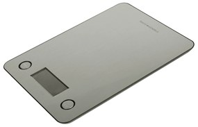 TEMPO-KONDELA FINLA, cântar digital de bucătărie, argintiu, oţel inoxidabil
