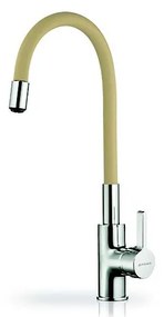 Baterie de chiuvetă cu pipă flexibilă Pyramis 90938101 FLESSI bej