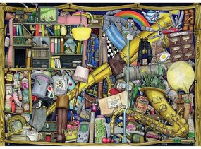 PUZZLE DULAPUL BUNICULUI, 1000 PIESE - RAVENSBURGER (RVSPA17486)