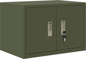 vidaXL Dulap de depozitare Verde măsliniu 60 x 40 x 40 cm Oțel