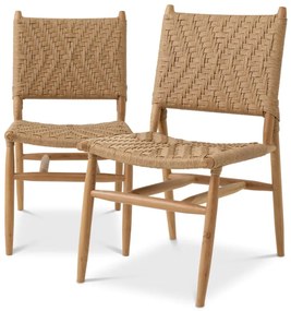 Set de 2 scaune pentru exterior, design LUX, Laroc
