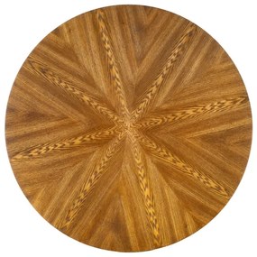 Masă de sufragerie CARMELO 75x100 cm negru/maro