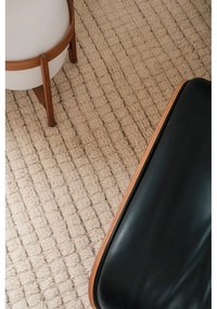 Covor tip traversă bej lavabil/țesut manual din lână 80x230 cm Unexpected Wool – Lorena Canals