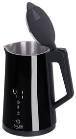 Cana electrica Adler AD 1345, Digitala, 40-100C, 2200W, 1.7L, STRIX, Negru