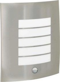 vidaXL Lumină de perete pentru exterior Argintiu 23.5 x 9 x 26 cm