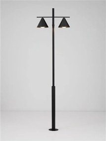 Stalp de exterior IP65 ORIX negru H-220cm