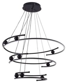 Lustră LED dimabilă pe cablu LED/170W/230V 3000-6500K + telecomandă