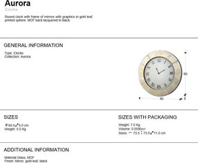 Ceas de perete decorativ AURORA 60 SV-593429
