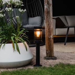 Lampa de exterior moderna neagra 50 cm IP44 - Gleam
