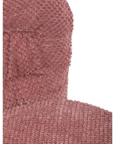 Set de scaune de sufragerie Bouclé CT-W1077 PINK2,4 buc
