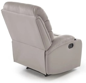 Fotoliu Perus piele ecologica bej H101 cm
