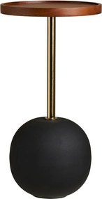 Măsuță auxiliară rotundă cu blat din lemn de mango ø 30 cm Sirone – House Nordic