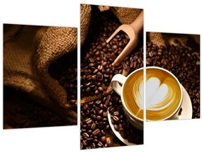 Tablou - O ceașcă de cafea (90x60 cm)