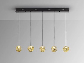 Lustra LED suspendata design decorativ modern Zaria 5L