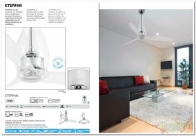 Ventilator modern cu telecomanda Eterfan 33381