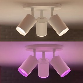 Spot LED RGB Hue FUGATO 3xGU10/5,7W/230V Philips 50633/31/P7