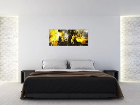 Tablou - Fotbal în marele oraș (120x50 cm)