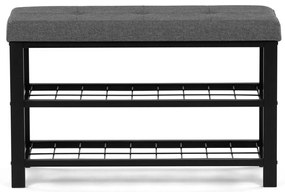 Pantofar Atentos (negru + gri). 1120300