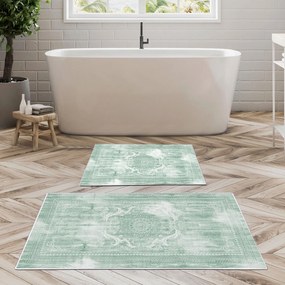 Set covorase de baie, L'essentiel Maison, Kt448 V3, Multicolor