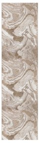 Covor tip traversă Flair Marbled, 80 x 300 cm, bej