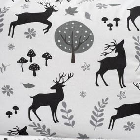 Lenjerie de pat din flanel 4Home Autumn Forest, 140 x 200 cm, 70 x 90 cm