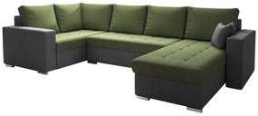 Colțar U Lambert (verde + gri) (S). 616076