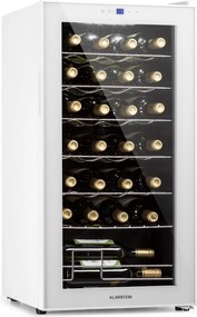 Klarstein Shiraz 28 Uno, frigider pentru vin, 74 litri, 28 sticle, panou de control tactil, 5-18°C